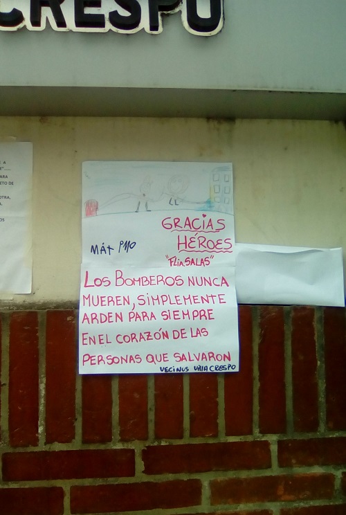BOMBEROS HOMENAJE